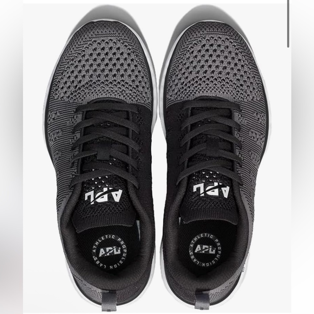APL TechLoom Pro Sneakers Black Grey size 6